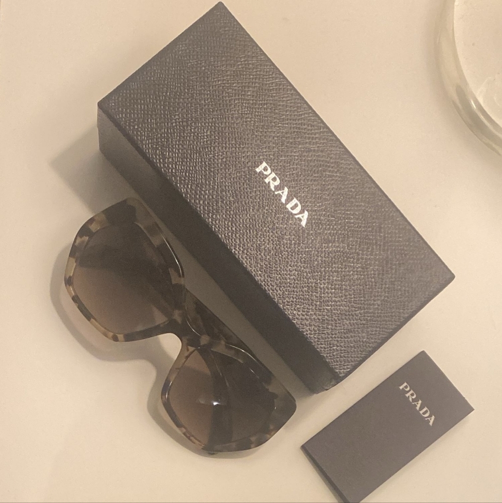 PRADA Brown Tortoise Sunglasses